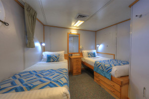Coral Expeditions I cabin