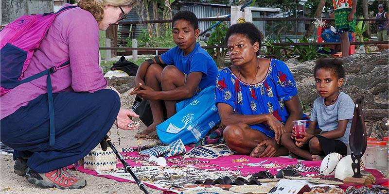 Samarai island people in East Asia